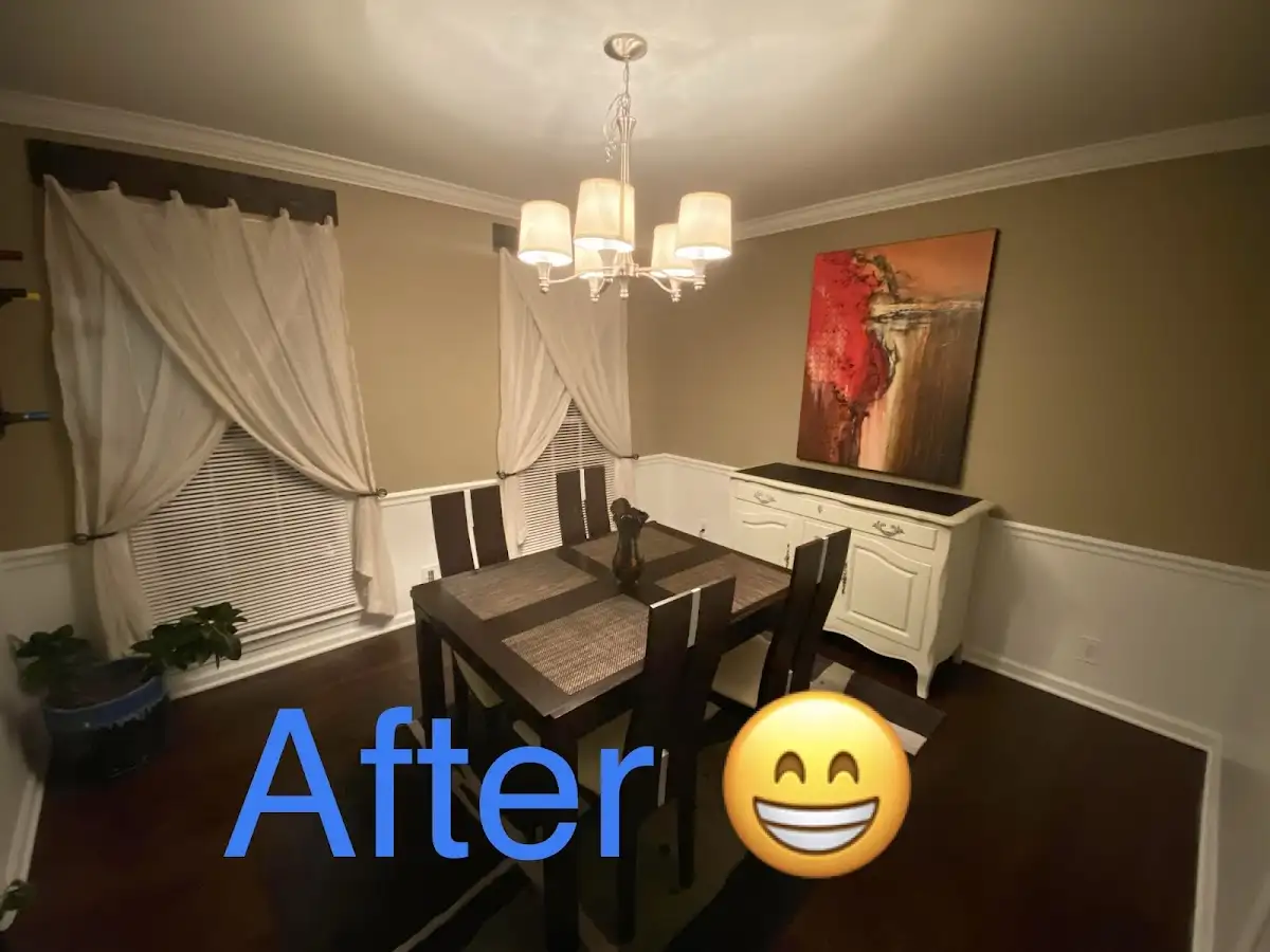 Professional dining room restoration after water damage in Bowling Green